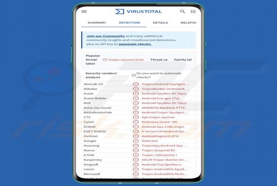 Datzbro Banking Trojan (Android)