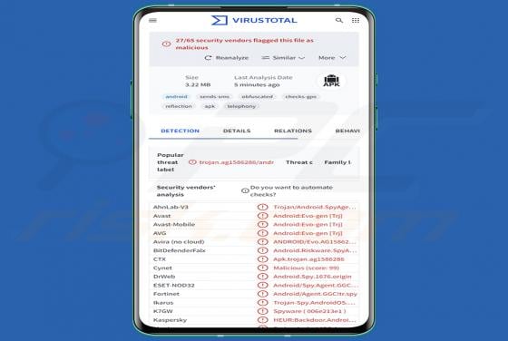 Mantax Otax Malware (Android)